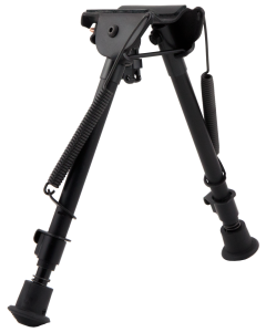 Harris Bipods Steel Aluminum 9-13 Inch Non-Swivel Rubber Feet
