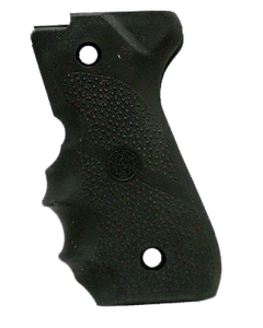 Hogue Black Rubber Grip with Finger Grooves for Beretta 92F/96