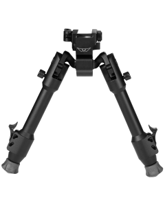Warne Skyline Precision Bipod Aluminum Picatinny Rail Black