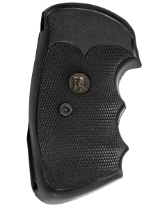 Pachmayr Gripper Professional Black Rubber Grip for Colt Python