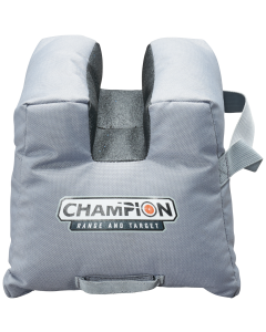 Champion Targets Front Shooting Bag Gray with Black Panels