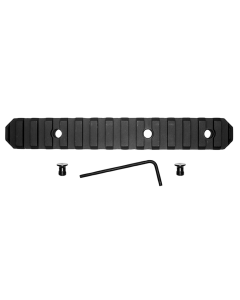 GrovTec US 6" 15 Slot Keymod Picatinny Rail Black Anodized