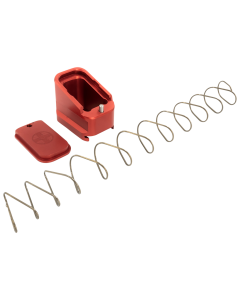 Shield Arms Glock 17 Magazine Extension Red Anodized Aluminum