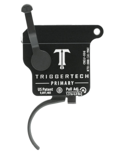 TriggerTech Primary Remington 700 Curved Trigger Black