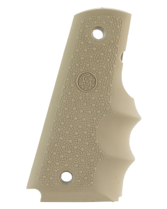 Hogue OverMolded Desert Tan Grip for 1911 Government