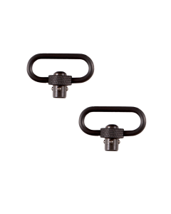 Allen Quick Detach 1.25in Black Steel Swivel Set