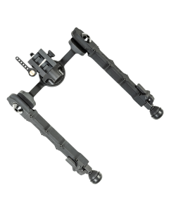 AccuTac FC5 G2 Bipod Black Aluminum with Picatinny Attachment