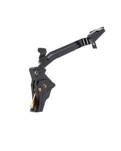 Tyrant CNC I.T.T.S Aluminum Trigger for Glock Gen 3/4 Black Gold