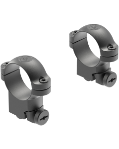 Leupold 170351 Ringmounts - 1" Medium Matte Black for Ruger M77