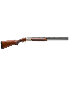 Browning 0182096005 Citori 725 Feather Full Size 20 Gauge Break Open 3" 2rd 26" Blued Over/Under Vent Rib Barrel, Engraved Silver Nitride Aluminum Receiver, Fixed Grade II/III Black Walnut Stock