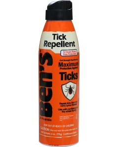Bens Tick Repellent 6 oz Aerosol EcoSpray Odorless Scent