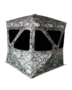 Muddy Infinity 3 Person Ground Blind with SHADOW MESH Veil Camo