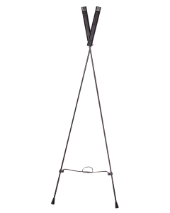 Swagger Stalker Lite Aluminum Shooting Stick Bipod 21-36" Silver