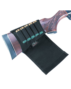 Uncle Mikes Buttstock Shell Holder Black Nylon 5rd