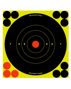 Birchwood Casey ShootNC Reactive Target Black Yellow Red 60 Pack