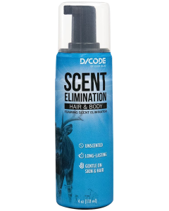 Moultrie Code Blue Hair Body Foam Unscented 4 oz