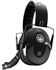 Beretta Safety Pro Earmuffs 25 dB NRR Black Ergonomic Design