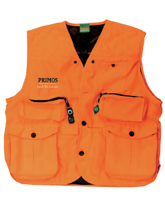 Primos Gunhunters Vest Large Blaze Orange with Compass LED Light