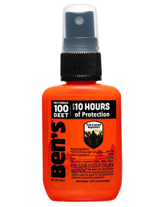 Bens 100 Max DEET Insect Repellent 1.25 oz Spray Fragrance Free