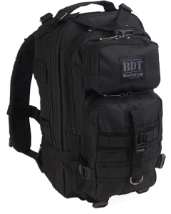Bulldog Tactical Compact Black Backpack with Molle and Hydration