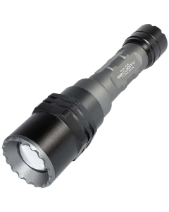 Police Security Long Throw Flashlight 700 Lumens Gray Waterproof