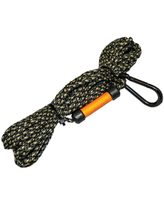 HME Black Carabiner Hoist Rope Maxx 25ft for Heavy Lifting