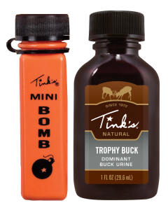 Tinks Trophy Buck Deer Attractant with Mini Bomb 1 oz