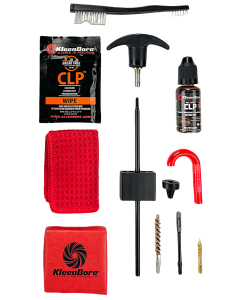 KleenBore Classic .22 Cal Handgun Cleaning Kit Black