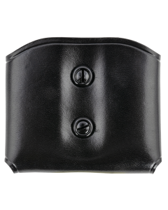 Galco DMC Black Leather Double Mag Carrier for 1.5-1.75" Belts