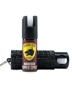 Guard Dog Bling It On Red Hot Pepper Spray 0.50 oz Black