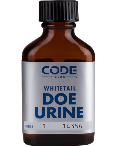 Code Blue Pure Whitetail Doe Urine Attractant 1 oz Bottle