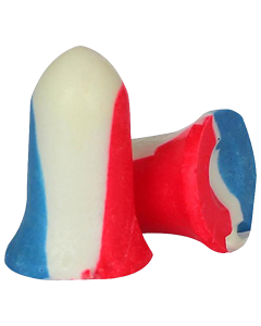 Howard Leight USA Shooters Earplugs Red/White/Blue 10 Pair
