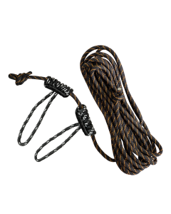 Muddy SafeLine 30' Reflective Black Orange Nylon Rope