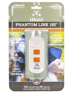 iHunt Phantom Link Bluetooth Speaker with Game Calling App