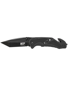 Smith & Wesson MP Rescue Liner Lock Tanto Folding Knife Black G10