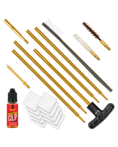 Otis Technology .22/.223 Caliber Cleaning Kit Yellow Plastic Case