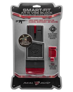 Real Avid Smart-Fit Vise Block Gray/Red Polymer