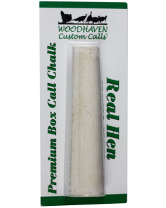 WoodHaven Real Hen Turkey Box Call with White Chalk