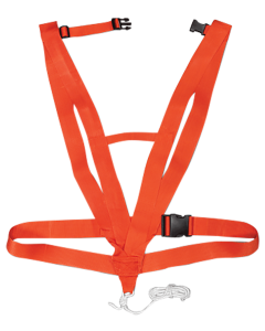Hunters Specialties Deluxe Deer Drag Body Harness Orange
