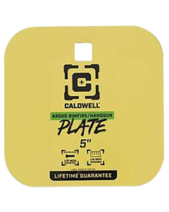 Caldwell 5" Yellow AR500 Steel Gong Target