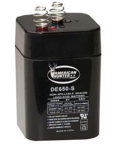 American Hunter Rechargeable 6V Lantern Battery for Feeders