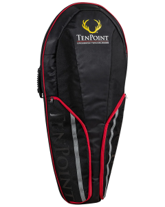Tenpoint Narrow Soft Crossbow Case Black/Red with Molle Straps