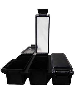 Berrys Manufacturing Tri-Can Triple Ammo Can Black