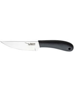 Cold Steel Roach Belly Serrated Knife with Black Polypropylene Handle