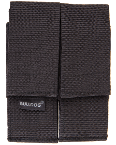 Bulldog Double Mag Holder Black Nylon Belt Loop