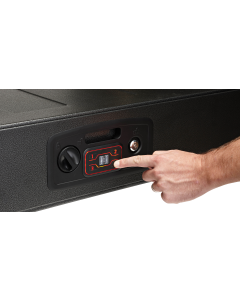 Hornady Rapid Safe AR Gunlocker RFID Keypad Black Steel Gun Safe