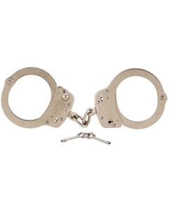 Smith & Wesson 104 Nickel Maximum Security Handcuffs with Keys
