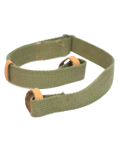 Crickett Green Canvas Leather Adjustable Rifle Sling