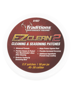 Traditions EZ Clean 2 45 Cal Cleaning Patches 50 Pack