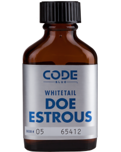 Code Blue Doe Estrous Urine Deer Attractant 1oz Bottle